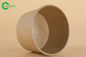 Leak Resistant Single Wall Paper Food Bowls PE Coating 400 ML For Taking Away