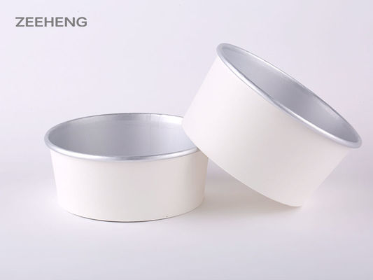 ZEEHENG Fogli di alluminio White Paper Bowl Soup Cup Bowls