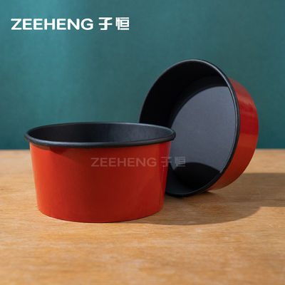 USA Mercato Cibi Caldi e Freddi Ciotole di Carta Rosse per Tutti i Tipi di Occasioni