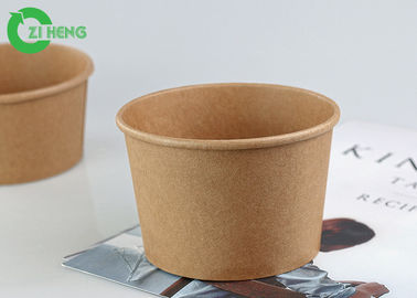 Ciotole di minestra biodegradabili eliminabili di Recycable 250ml Logo Printed Food Bowl su ordinazione