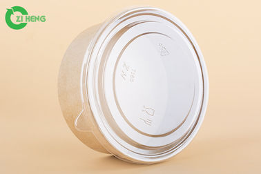 Ciotole eliminabili Microwavable concimabili, le insalatiere eliminabili da 1000 ml con i coperchi