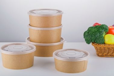 Il pranzo di carta riciclabile eliminabile su ordinazione lancia con il coperchio per l'hotel/famiglia